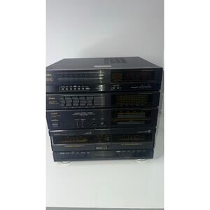 Aiwa CX-790U Stereo Cassette Receiver and Radio Tested and Works